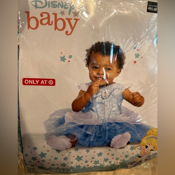 Baby Disney Princess Cinderella Halloween Costume Tutu Dress Size 12-18 mo NWT - Picture 7 of 7